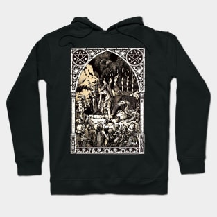 Satan and the Witches Sabbath Zuber Hoodie